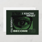 Der Geiger "Ich weiß, was ich werden muss" Postkarte (Vorne/Hinten)