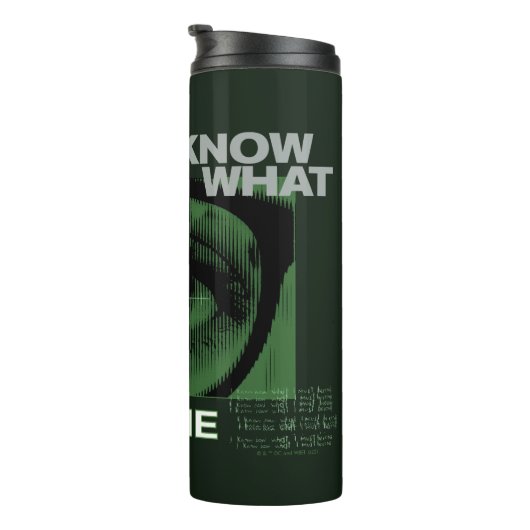 Der Geiger "Ich weiß, was ich werden muss" Thermosbecher (Nach rechts gedreht)