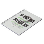 Der Geiger - wenn Sie Gerechtigkeit haben, bitte n Notizblock (Linke Seite)