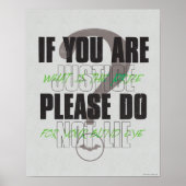 Der Geiger - wenn Sie Gerechtigkeit haben, bitte n Poster (Vorne)