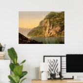 Der Geirangerfjord Poster (Heimbüro)