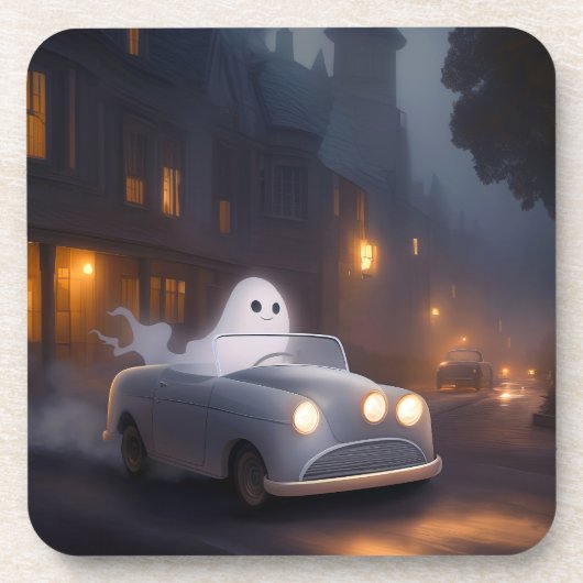 Der Geist aller Galgen | Eine Geisterjoyride Getränkeuntersetzer (Vorderseite)