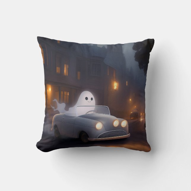 Der Geist aller Galgen | Eine Geisterjoyride Kissen (Vorderseite)