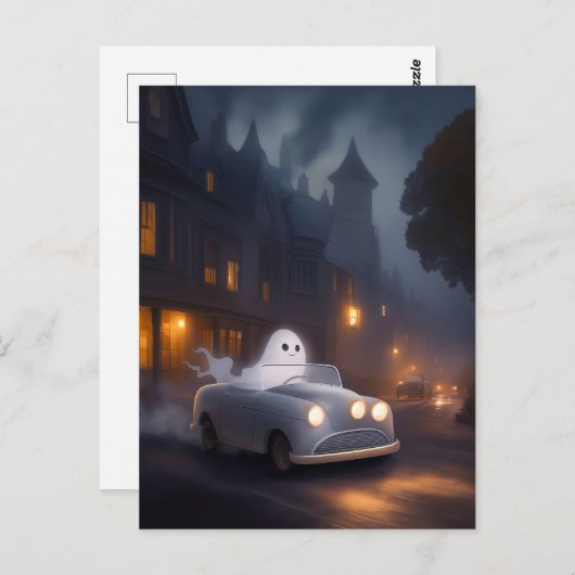 Der Geist aller Galgen | Eine Geisterjoyride Postkarte (Vorne/Hinten)