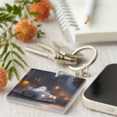 Der Geist aller Galgen | Eine Geisterjoyride Schlüsselanhänger (Vorderseite rechts)