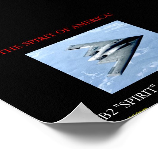 Der Geist Amerikas Poster (Ecke)