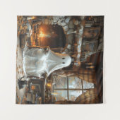 Der Geist auf Ember Hollow Halloween Wandteppich (Vorderseite (Horizontal))