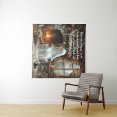 Der Geist auf Ember Hollow Halloween Wandteppich (Beispiel (Horizontal))