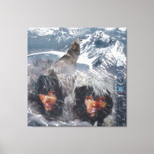 Der Geist der Alaska Leinwanddruck (Vorderseite)