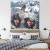 Der Geist der Alaska Leinwanddruck (Insitu (Schlafzimmer))