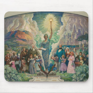 Der Geist der Bildung von Newell Convers Wyeth Mousepad