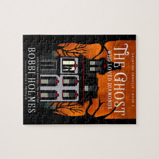 Der Geist, der Diamanten liebte Buchdecker Puzzle (Horizontal)