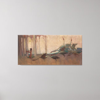 Der Geist der Ebenen von Sydney Long (1914) Leinwanddruck