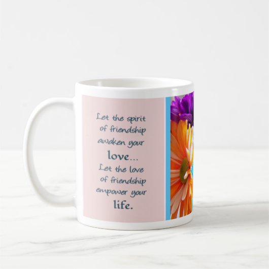 Der Geist der Freundschaft... Kaffeetasse (Links)