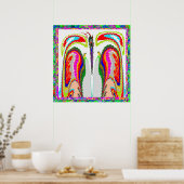 Der Geist der Liebe malen Poster (Küche)