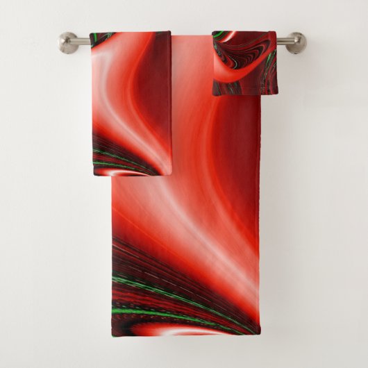 Der Geist der Liebe und Hoffnung Abstrakte 3D Rain Badhandtuch Set (Insitu)
