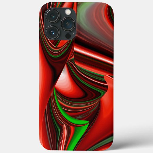 Der Geist der Liebe und Hoffnung Abstrakte 3D Rain Case-Mate iPhone Hülle (Rückseite)