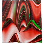 Der Geist der Liebe und Hoffnung Abstrakte 3D Rain Duschvorhang (Vorderseite)