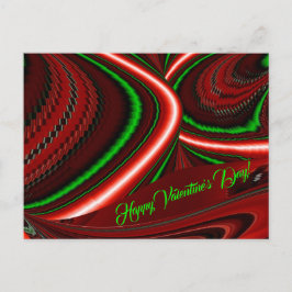 Der Geist der Liebe und Hoffnung Abstrakte 3D Rain Feiertagspostkarte