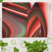 Der Geist der Liebe und Hoffnung Abstrakte 3D Rain Geschirrtuch (Gefaltet)