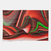 Der Geist der Liebe und Hoffnung Abstrakte 3D Rain Geschirrtuch (Horizontal)