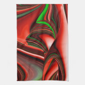 Der Geist der Liebe und Hoffnung Abstrakte 3D Rain Geschirrtuch (Vertikal)