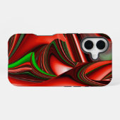 Der Geist der Liebe und Hoffnung Abstrakte 3D Rain iPhone 16 Hülle (Rückseite (Horizontal))