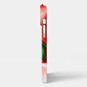 Der Geist der Liebe und Hoffnung Abstrakte 3D Rain iPhone Hülle (Linke Seite)