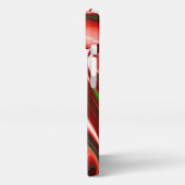 Der Geist der Liebe und Hoffnung Abstrakte 3D Rain iPhone Hülle (Linke Seite)