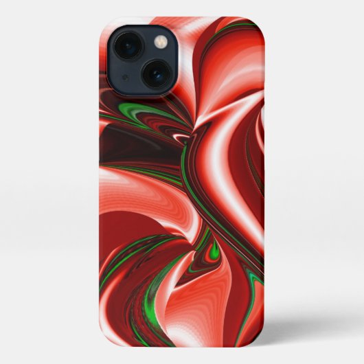 Der Geist der Liebe und Hoffnung Abstrakte 3D Rain iPhone Hülle (Rückseite)