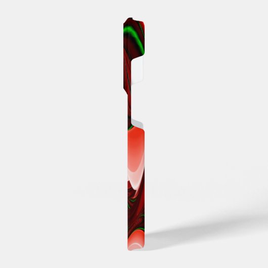 Der Geist der Liebe und Hoffnung Abstrakte 3D Rain iPhone Hülle (Linke Seite)