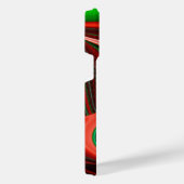 Der Geist der Liebe und Hoffnung Abstrakte 3D Rain iPhone Hülle (Rechte Seite)