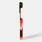 Der Geist der Liebe und Hoffnung Abstrakte 3D Rain iPhone Hülle (Linke Seite)