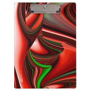 Der Geist der Liebe und Hoffnung Abstrakte 3D Rain Klemmbrett