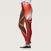 Der Geist der Liebe und Hoffnung Abstrakte 3D Rain Leggings (Links)