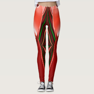 Der Geist der Liebe und Hoffnung Abstrakte 3D Rain Leggings