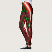 Der Geist der Liebe und Hoffnung Abstrakte 3D Rain Leggings (Links)
