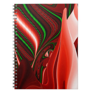 Der Geist der Liebe und Hoffnung Abstrakte 3D Rain Notizblock