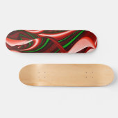 Der Geist der Liebe und Hoffnung Abstrakte 3D Rain Skateboard (Horizontal)