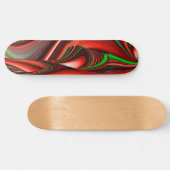 Der Geist der Liebe und Hoffnung Abstrakte 3D Rain Skateboard (Horizontal)
