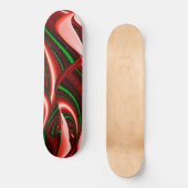 Der Geist der Liebe und Hoffnung Abstrakte 3D Rain Skateboard (Vorderseite)