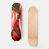 Der Geist der Liebe und Hoffnung Abstrakte 3D Rain Skateboard (Vorderseite)