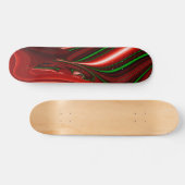 Der Geist der Liebe und Hoffnung Abstrakte 3D Rain Skateboard (Horizontal)