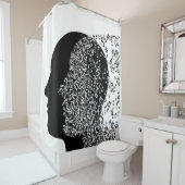 Der Geist der Musik Duschvorhang (Beispiel)