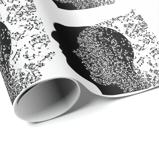 Der Geist der Musik Geschenkpapier (Rolleneckpunkt)