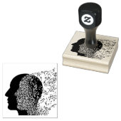 Der Geist der Musik Gummistempel (Stempel)