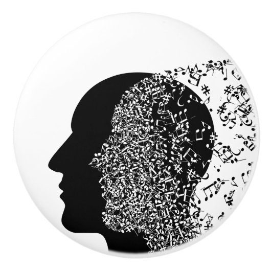 Der Geist der Musik Keramikknauf (Vorderseite)