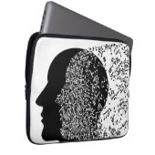 Der Geist der Musik Laptopschutzhülle (Vorne Rechts)