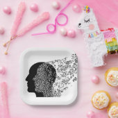 Der Geist der Musik Pappteller (Party)