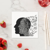 Der Geist der Musik Serviette (Beispiel)